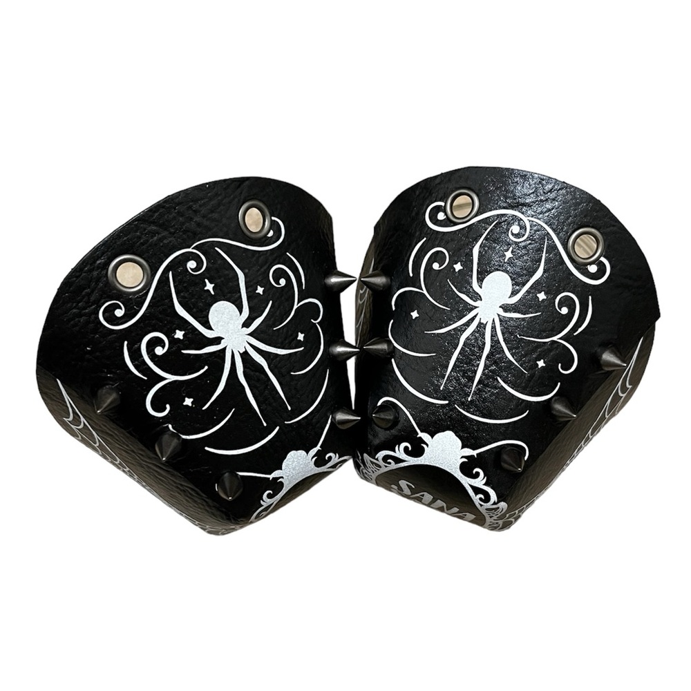 Reflective Spider Leather Toe Guards - Picture 5 of 7